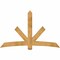 Ekena Millwork Alberta Rough Sawn Timber Gable Bracket, Western Red Cedar, 84"W x 53"H x 6"D x 6"F, 15/12 Pitch GBW084X53X0606ALB00RWR - alternate 1